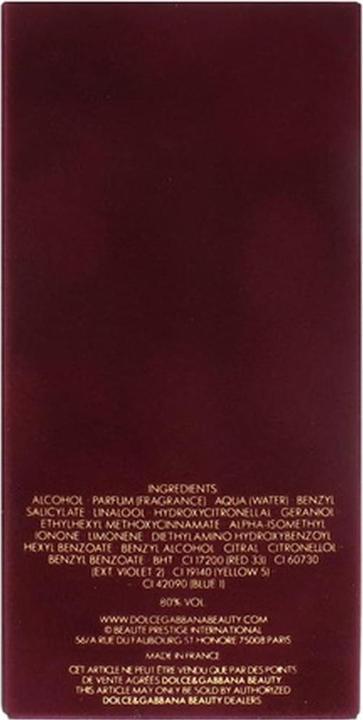 Actual product image Dolce & Gabbana pour femme (Eau de parfum, 100 ml)