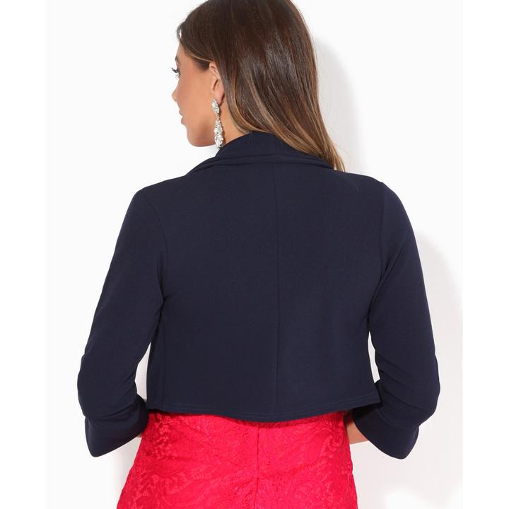 Produktbild Krisp Bolerojacke mit breitem Revers 34Ärmel (44)