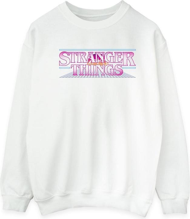 Produktbild Netflix Stranger Things Retro Title Sweatshirt (L)