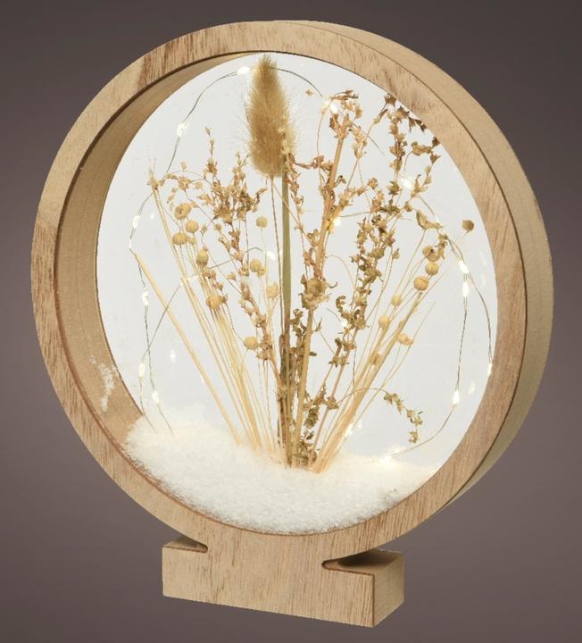 Actual product image Lumineo Micro LED frame lighting circle white 38.5 cm