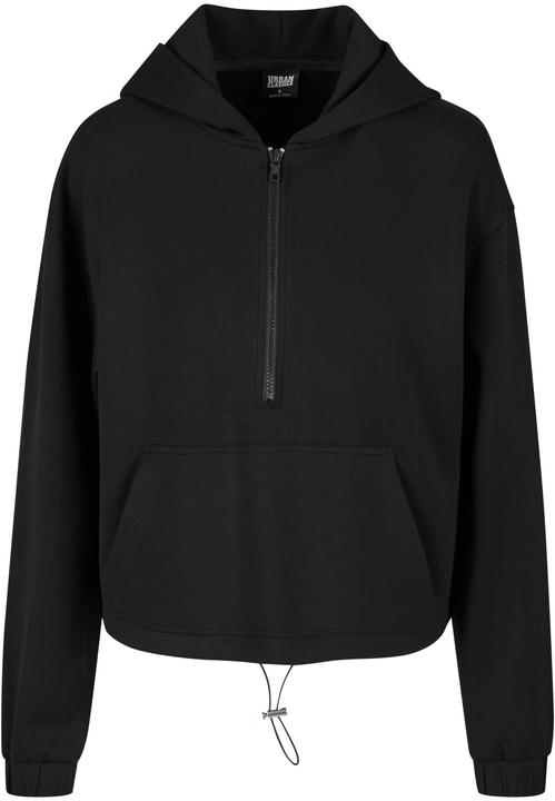 Produktbild Urban Classics Ladies Soft Touch Zip Hoodie black M (M)