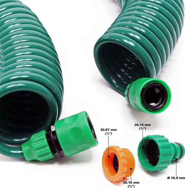 Produktbild Wiltec Spiralschlauch (15 m, 26.16 mm)