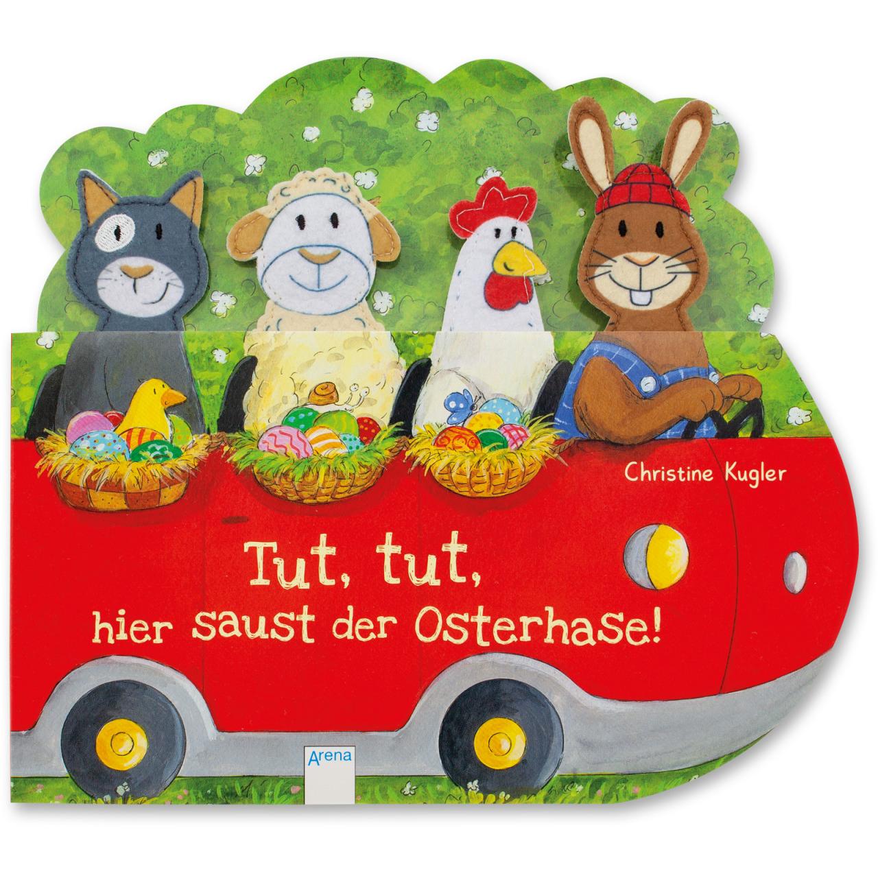 Thumbnail - Tut, tut, hier saust der Osterhase!, Kinderbücher von Christine Kugler