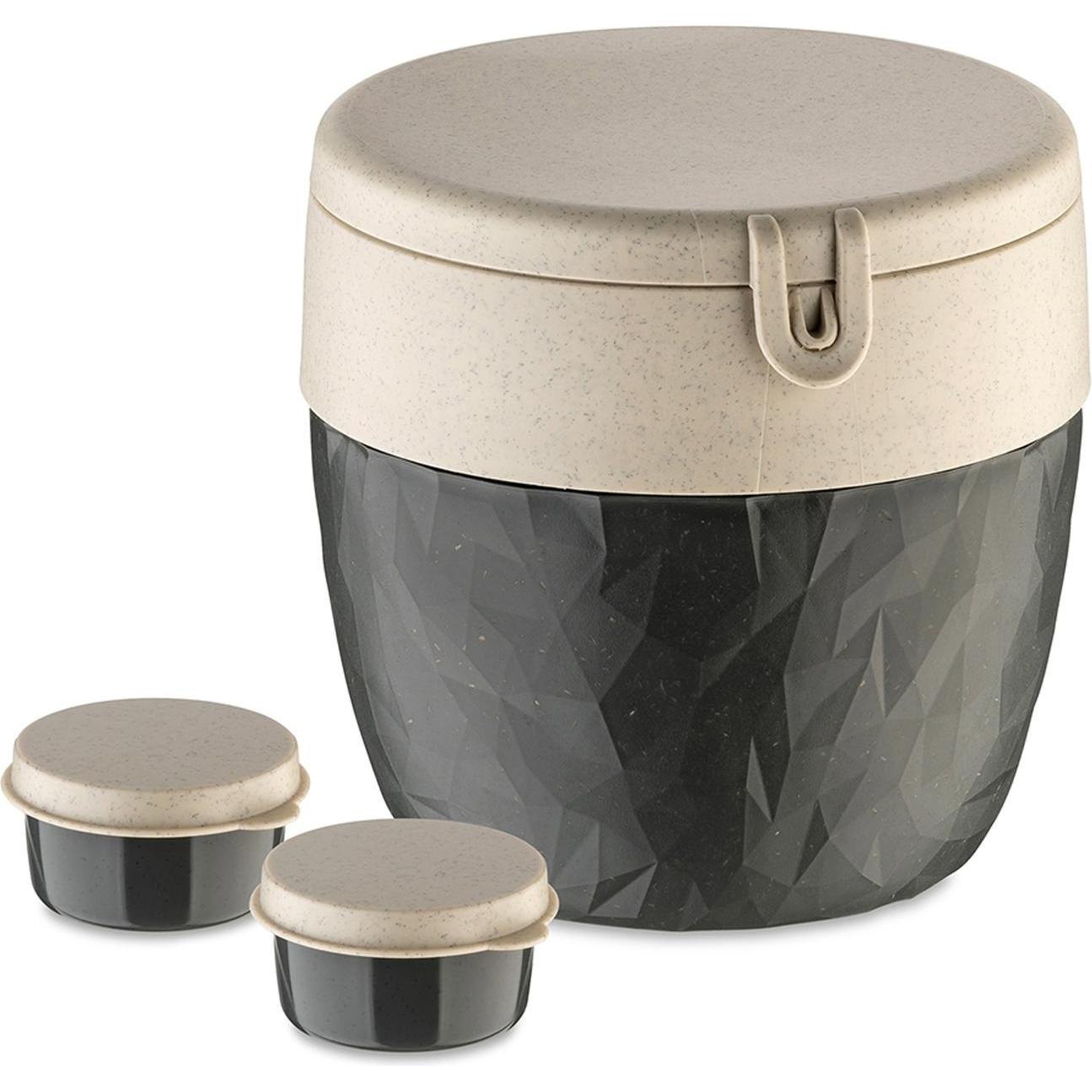 Koziol Bentobox, Lunchbox, Grau