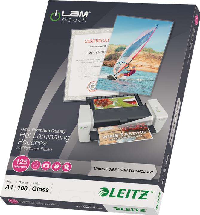Produktbild Leitz Laminierfolie (A4, 100 Stück, 125 µm)