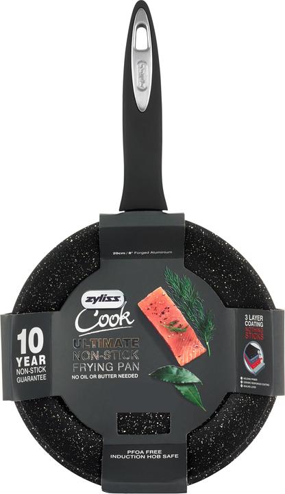 Immagine prodotto Zyliss Ultimo (20 cm, Padella per friggere, Alluminio)