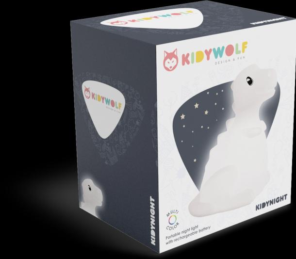 Actual product image Kidywolf Night Light - Dino