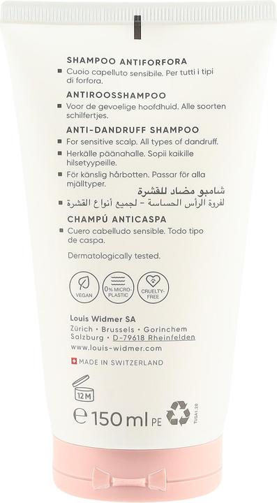Actual product image Widmer Louis Anti-Schuppen Shampoo parfumiert 150 ml (150 ml, Liquid shampoo)