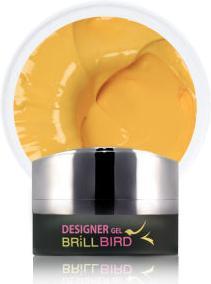 Actual product image BrillBird Designer Yellow - 3ml (Yellow, Gel-Effect Nail Polish)