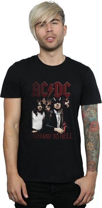 Immagine prodotto AC/DC Maglietta in cotone "Highway To Hell" per uomo (M)