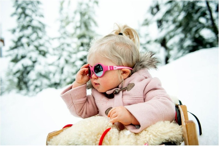 Produktbild Mokki Kinder Sonnenbrille grün 0-2 years click & change