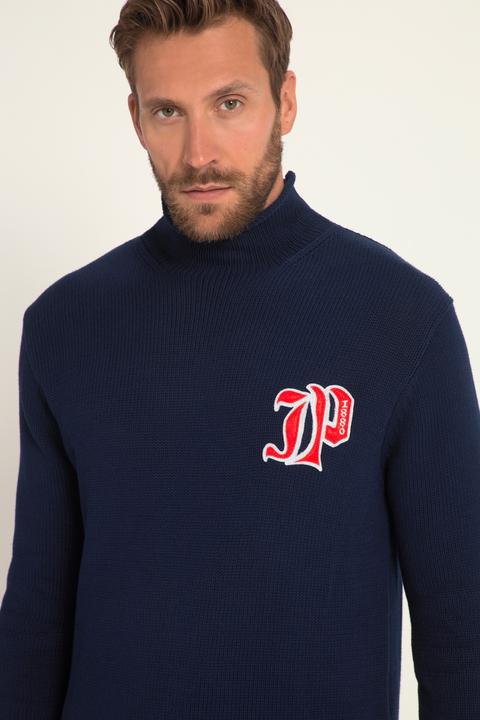 Immagine prodotto JP1880 Maglione dolcevita con collo basso e maglia grossa (L)