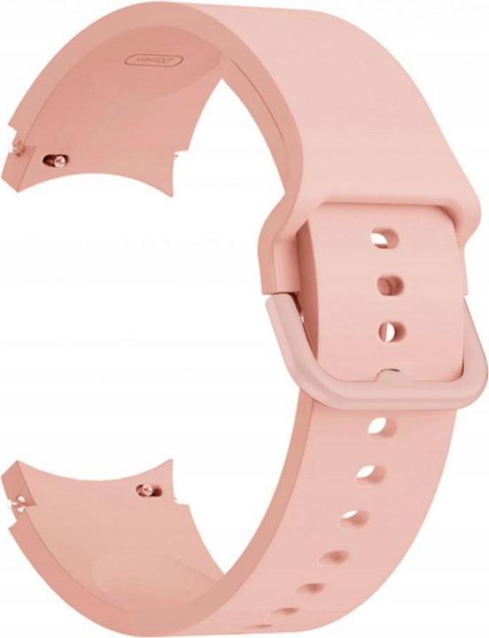 Actual product image Tech-Protect Smartwatch Samsung Galaxy Watch 4 Strap, Pink Colour (TPU rubber)