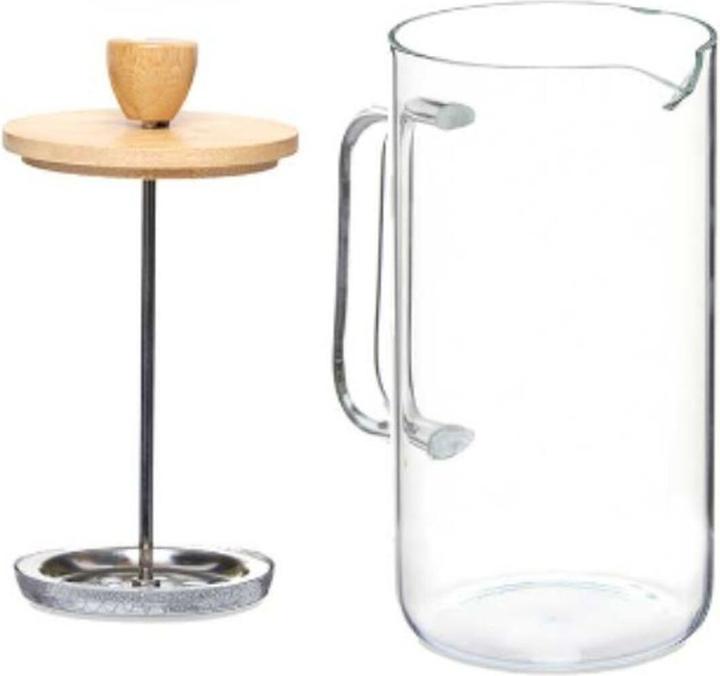 Produktbild Vivalto Teekanne aus Borosilikat mit Bambusdeckel 600ml (0.60 l)