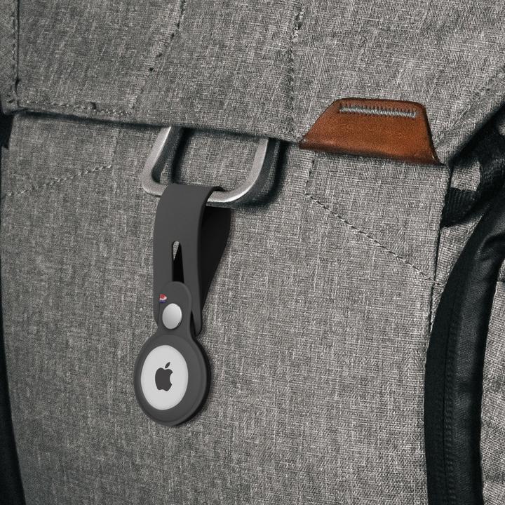 Actual product image Decoded Silicone AirTag Pendant