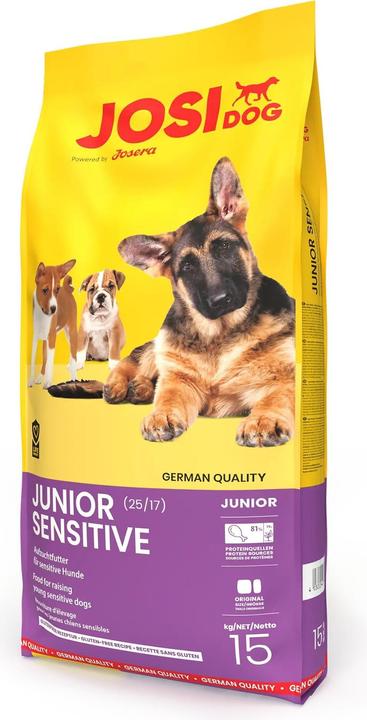 Produktbild Josera JosiDog Junior Sensitive (Junior, 1 Stk., 15000 g)