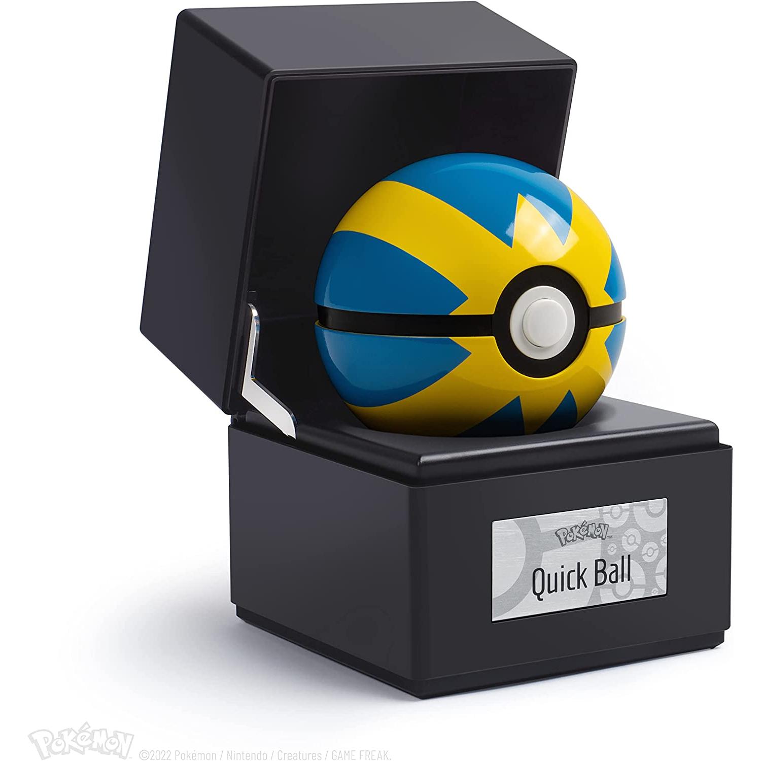 Thumbnail - Nintendo Pokémon: Die-Cast Collectible Quick Ball Replica
