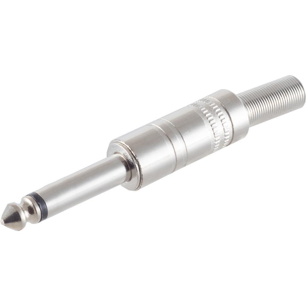Shiverpeaks BS50600 Drahtverbinder 6.3 mm Edelstahl, Elektronikkabel + Stecker, Silber