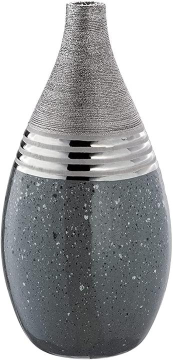 Actual product image Gilde Ceramic bulbous vase Magma