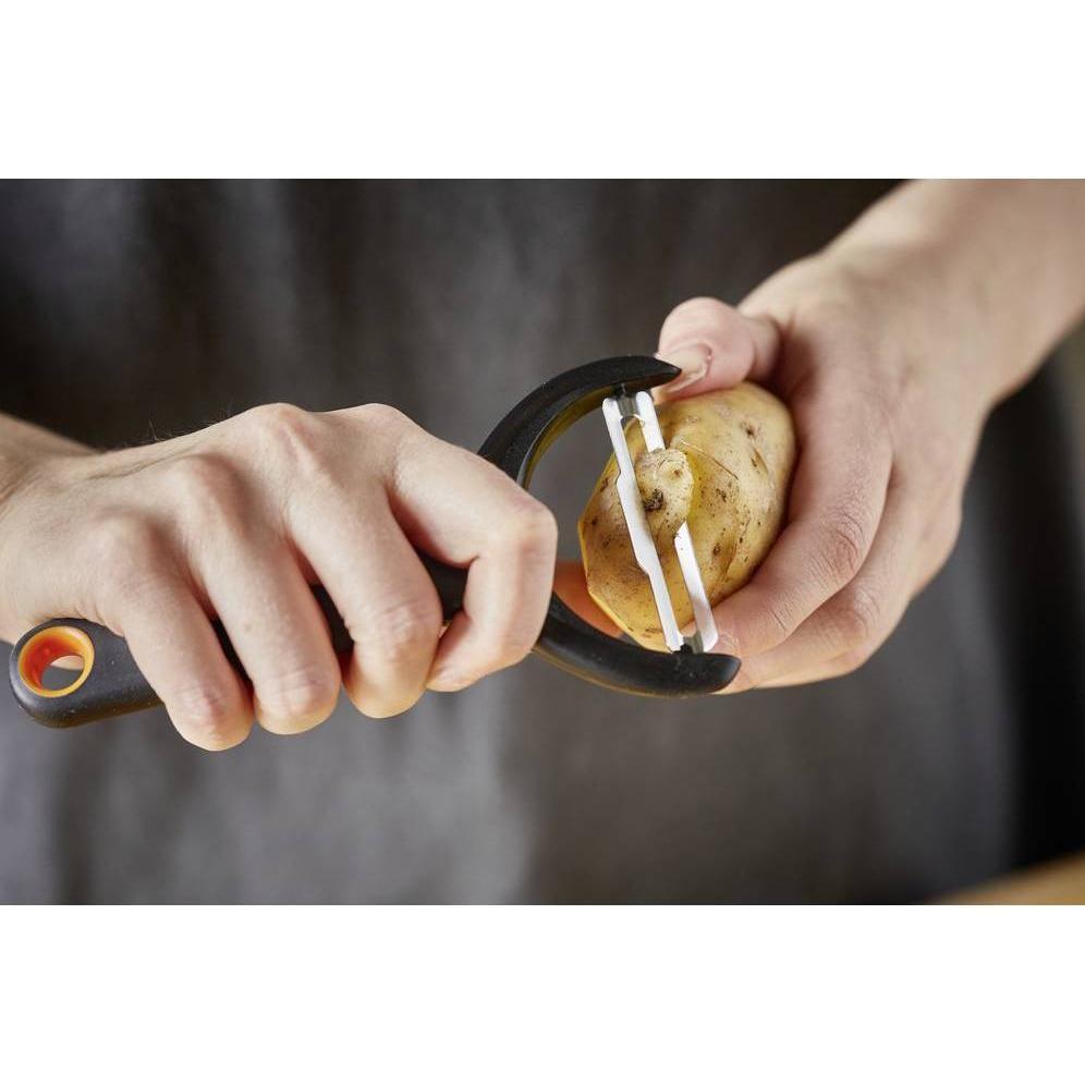 Thumbnail - Fiskars Gemüseschäler, Sparschäler, Schwarz