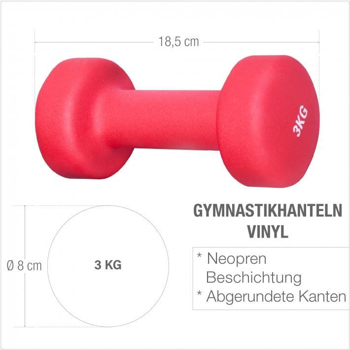 Produktbild Gorilla Sports Gymnastikhanteln (2 x 3 kg)