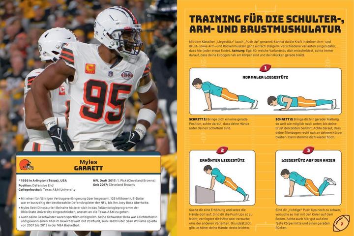 Produktbild American Football - Trainiere wie die NFL-Profis (Deutsch, Jan Stecker, Hendrik Kranenberg, Sabine Janatschek, Schwager & Steinlein Verlag, Nicole Lindenroth, 2024)