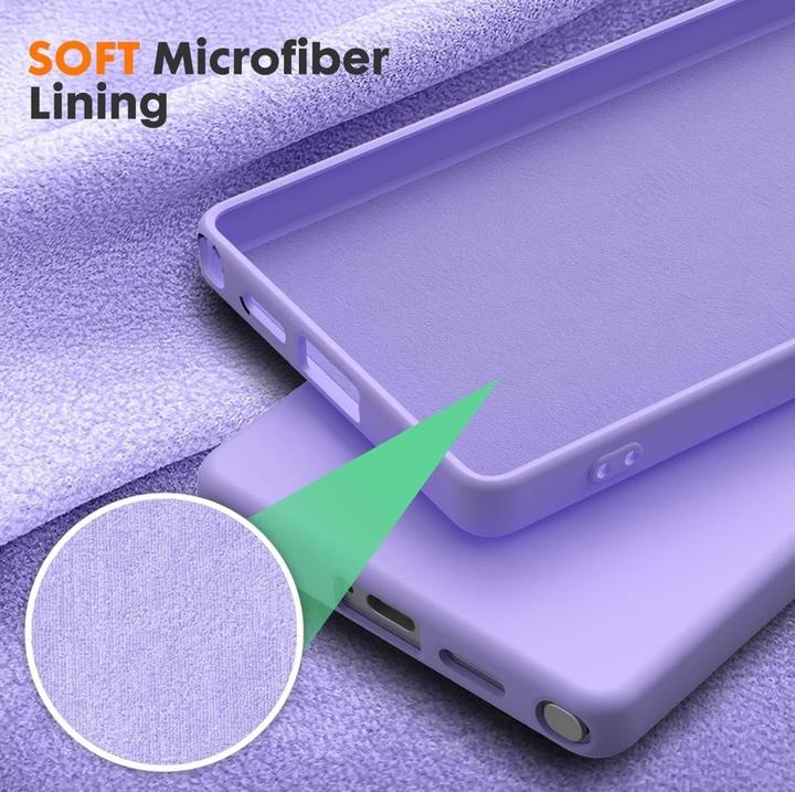 Actual product image Screenguard Liquid Silicone Case Cover (Samsung Galaxy S25 Ultra)