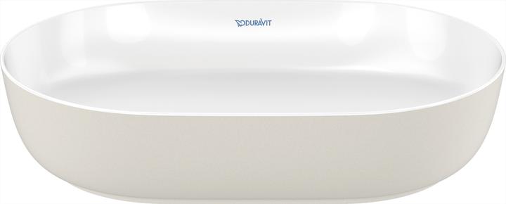 Produktbild Duravit Aufsatzbecken LUV o ÜL HLB 600x400mm o HL gr seidenmatt WG (400 mm, 600 mm)