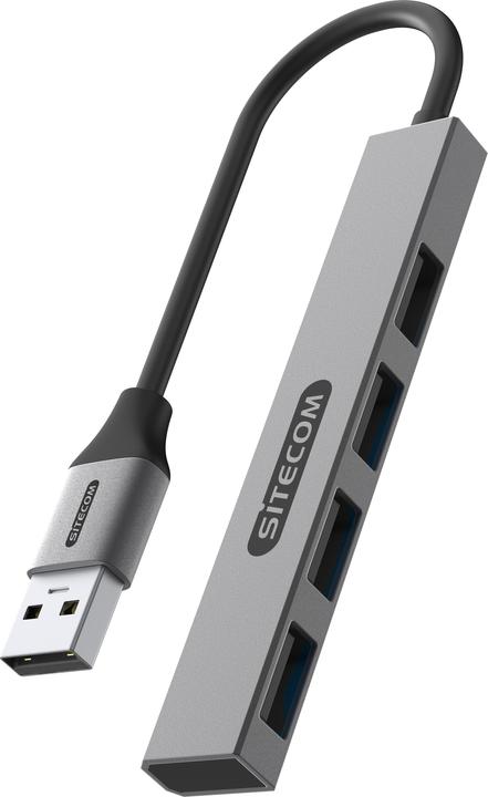Produktbild Sitecom CN-5002 USB-A zu 4x USB-A Nano Hub (USB-A, 4 Ports)