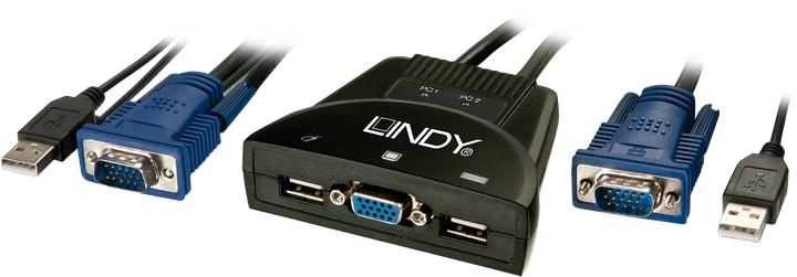 Produktbild Lindy KVM Switch Classic USB & VGA 2 Port