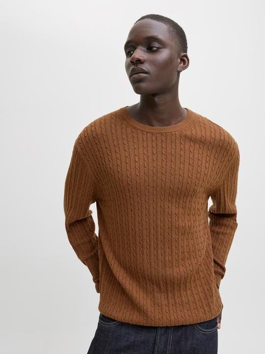 Produktbild Jack & Jones Jjeemil Knit Cable Crew Neck Noos (L)