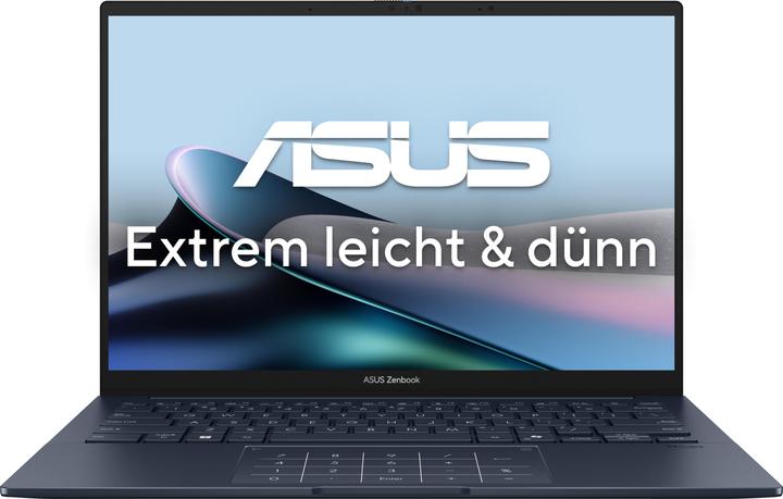 Immagine prodotto ASUS Zenbook 14 UX3405CA-QL205W 14" WUXGA OLED Core Ultra 9 285H 32GB/1TB Win11 (14", 1000 GB, 32 GB, Germania)