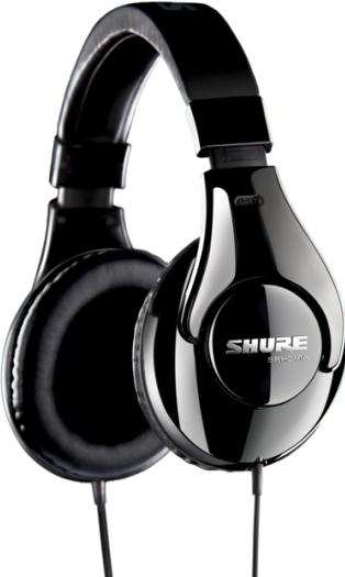 Actual product image Shure SRH240A-BK-EFS (No noise cancellation, Cable)