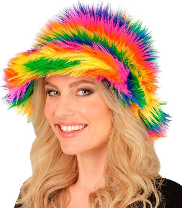 Image du produit Widmann Regenbogen Plüsch Anglerhut