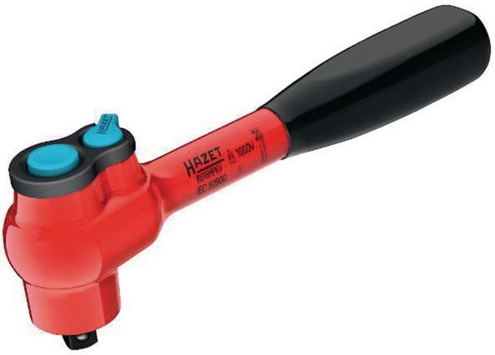 Produktbild HAZET Feinzahn-Umschaltknarre 8816HPKV (rot, Betätigungswinkel 4°, Kugelsicherung) (3/8")