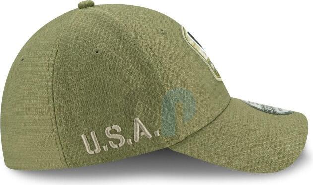 Actual product image New Era 39Thirty NFL Salute to Service Oakland Raiders Cap (54, 55, 56, 57)