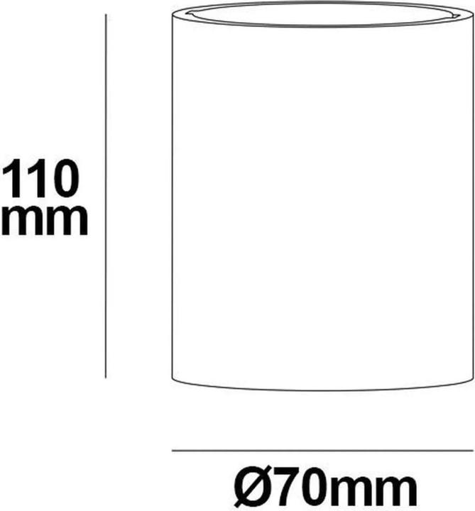 Actual product image Isoled Spotlights, Spots & Surface Mounted Spotlights (GU10)