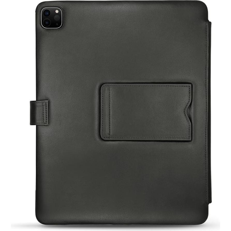Thumbnail - Noreve Lederschutzhülle Wallet (iPad Pro 12.9 2020 (4. Gen)), Tablet Hülle, Braun