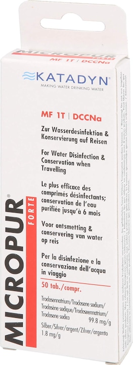 Image du produit Katadyn Micropur Forte MF 1/50T
