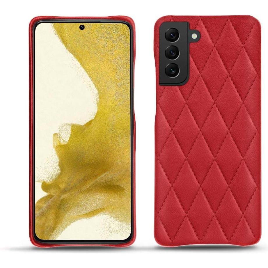 Thumbnail - Noreve Lederschutzhülle (Samsung Galaxy S22+), Smartphone Hülle, Rot