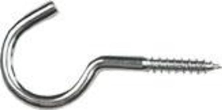 Lohmann & Rauscher Art.15 Clothesline hooks zn 15/ 65x4.8 (1 Screw per piece)