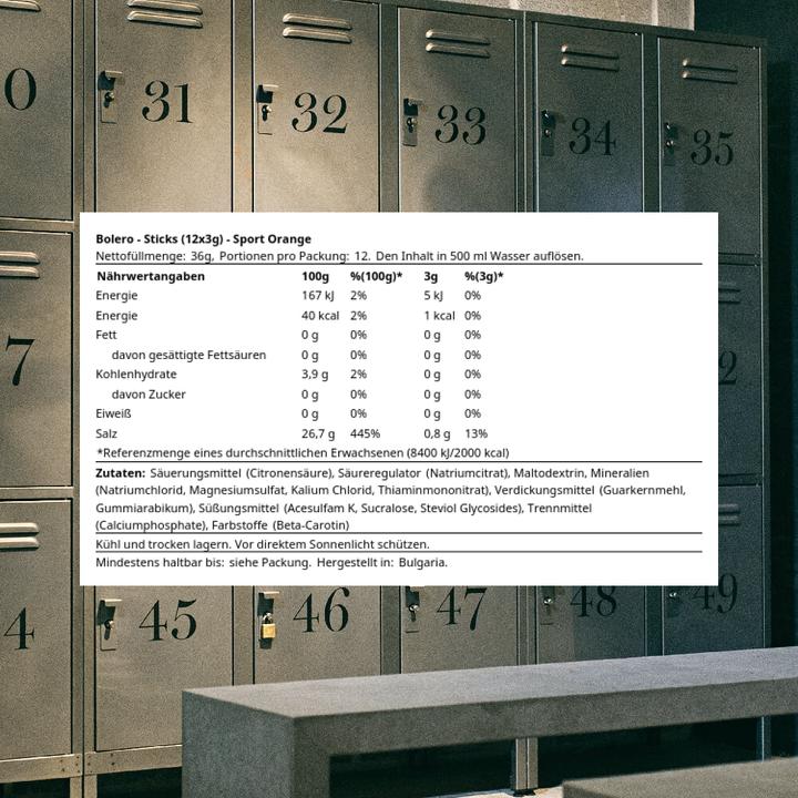 Produktbild Bolero Sticks (Sport Orange)