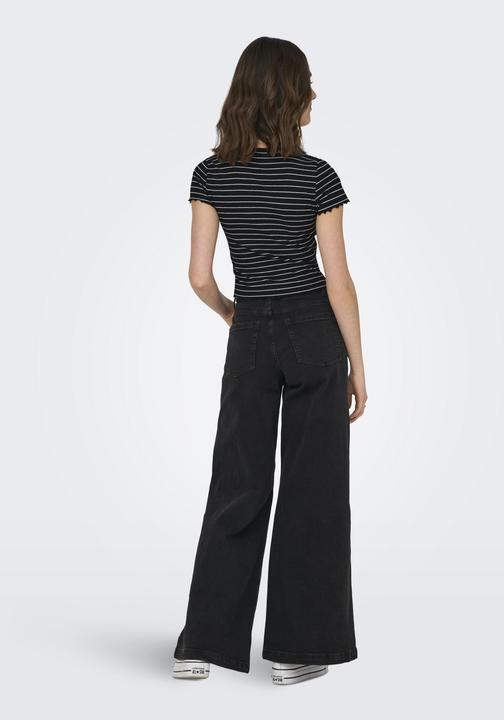 Actual product image Only Onlemma Stripe S/S Top Jrs (S)