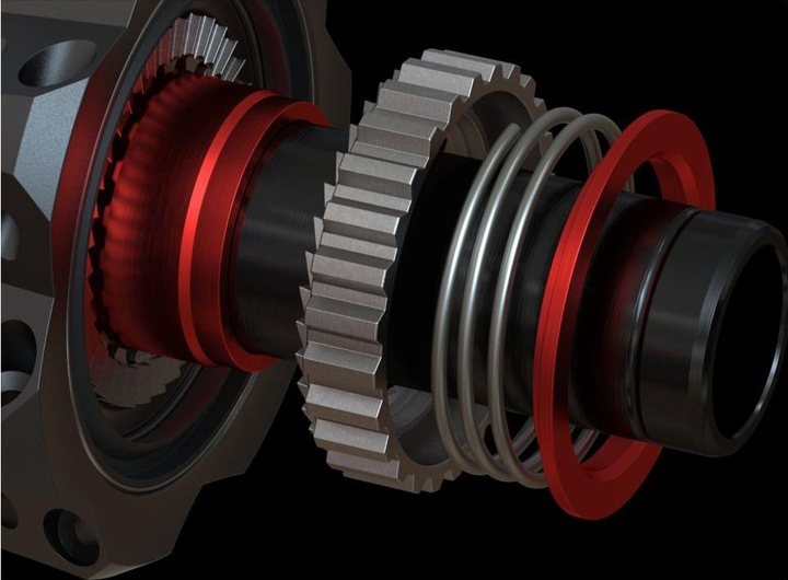 Produktbild DT Swiss 180 Straightpull Nabe MTB CL (Scheibenbremse Center Lock)