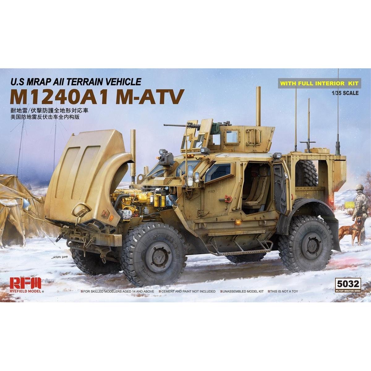 Rye Field Model M-ATV (MRAP ALL TERRAIN VEHICLE) M1024A1 (RM-5032)