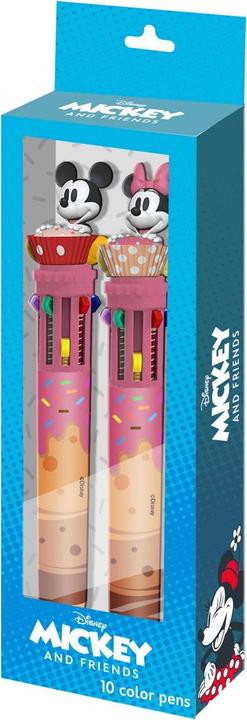 Blau, Braun, Gelb, Grün, Hellblau, Orange, Pink, Rot, Schwarz, Violett