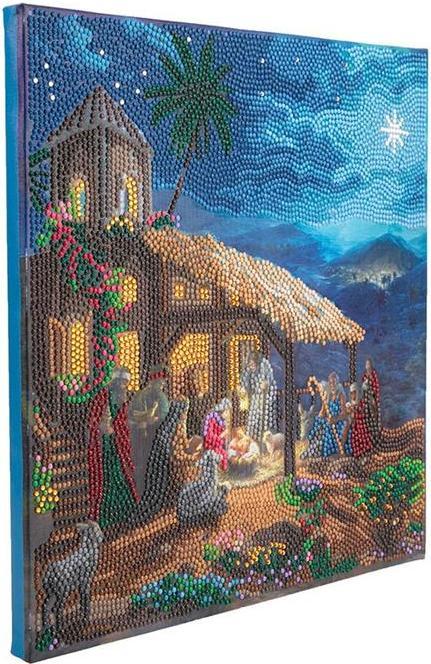 Immagine prodotto Craft Buddy Kit artistico di cristallo Presepe 30 x 30 cm