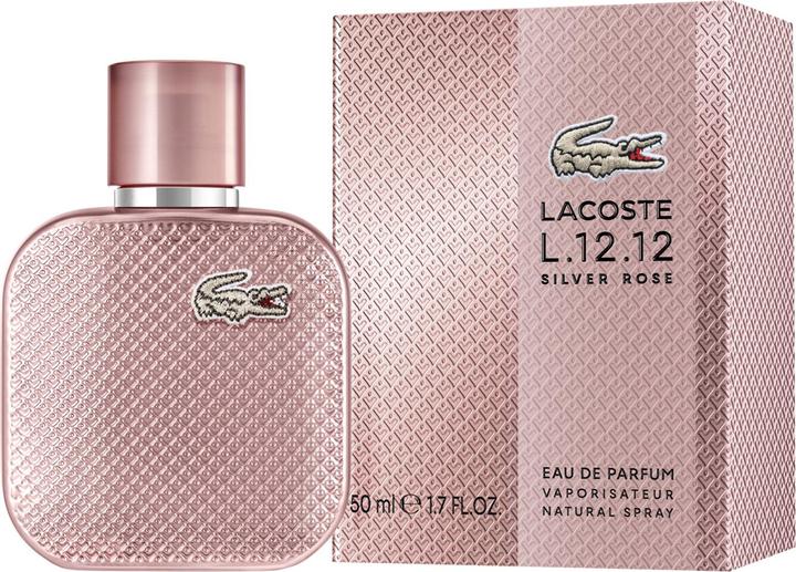 Image du produit Lacoste L.12.12 Silver Rose Eau De Parfum Spray 50ml (Eau de parfum, 50 ml)