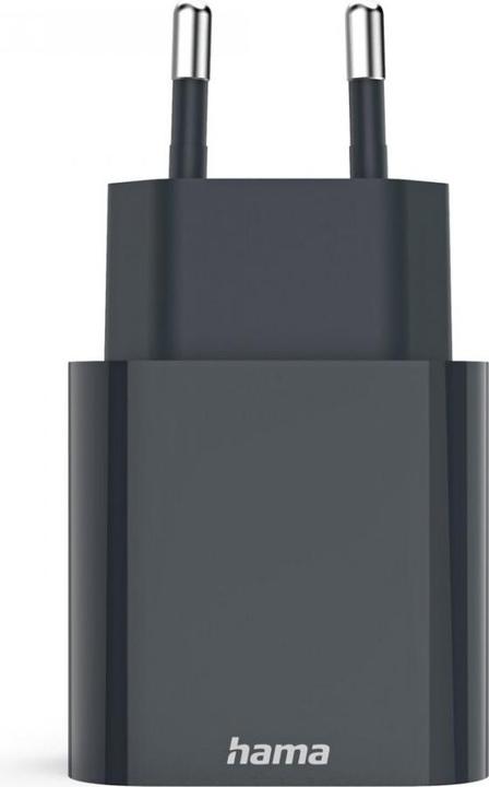 Image du produit Hama Chargeur rapide, USB-C, Power Delivery (PD), 20 W, anthracite (20 W)