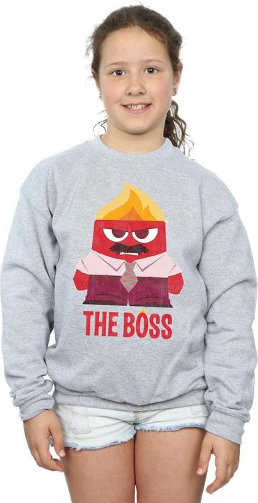 Produktbild Disney Inside Out Anger The Boss Sweatshirt Mädchen (140, 146)